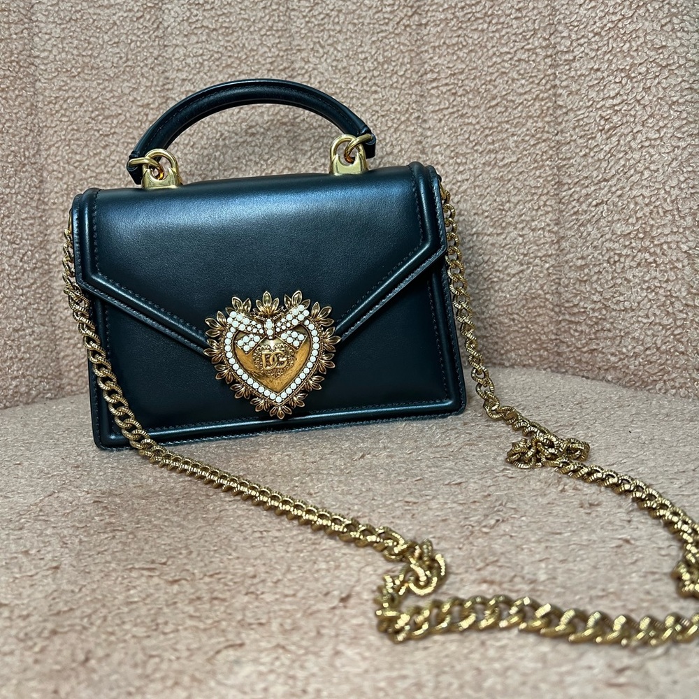 Dolce & Gabbana Small smooth calfskin Devotion bag NWT - Picture 4 of 17